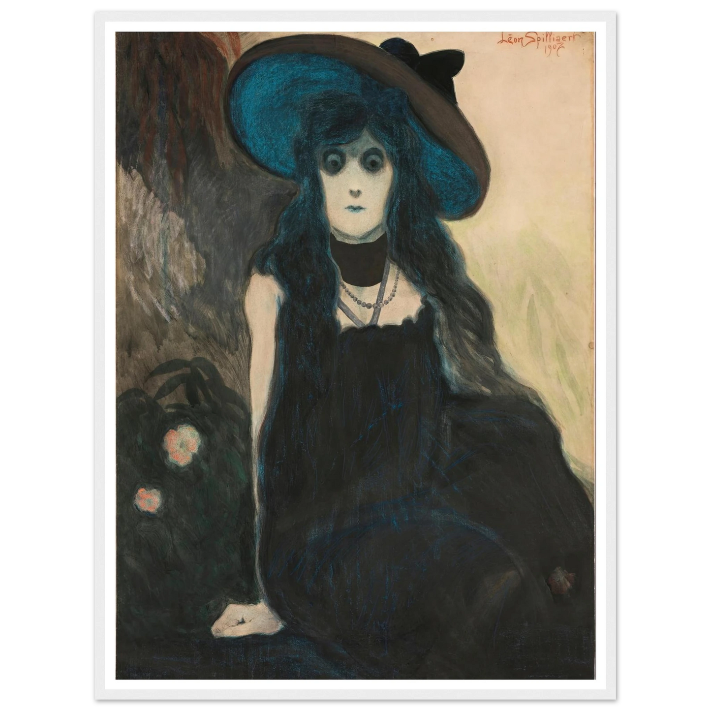 The Absinth Drinker (1907) Art Print | Leon Spilliaert-Quipham Collections