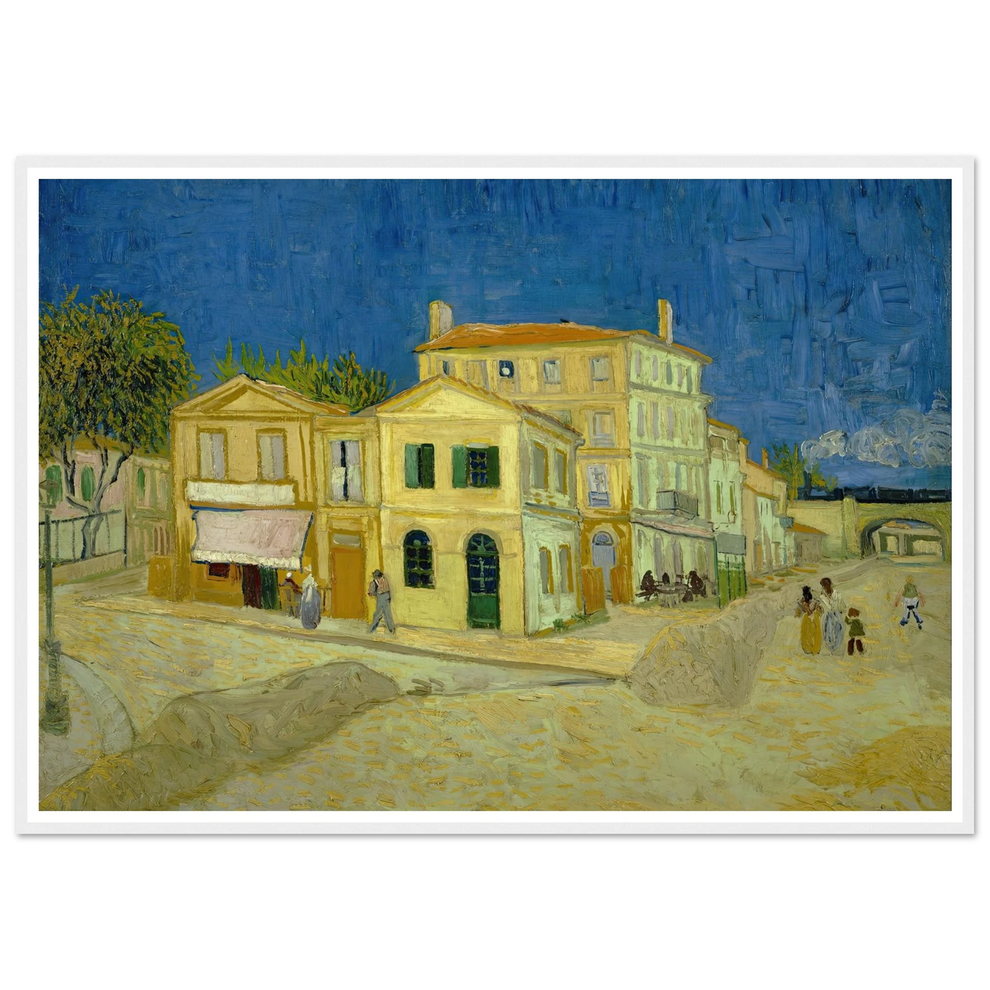The yellow house (`The street’) Art Print | Vincent van Gogh-Quipham Collections