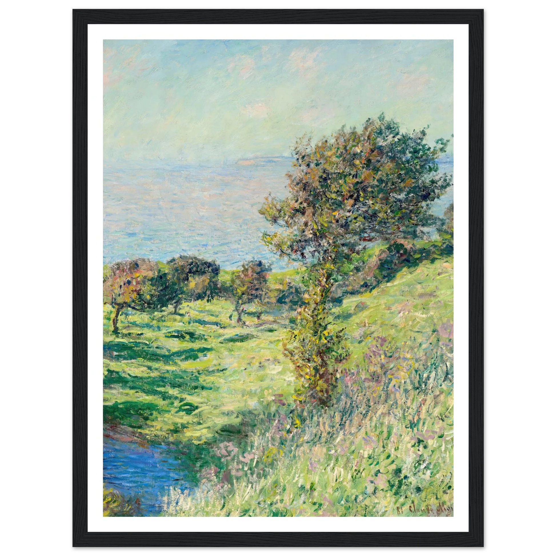 Coup de vent (1881) Art Print | Claude Monet-Quipham Collections