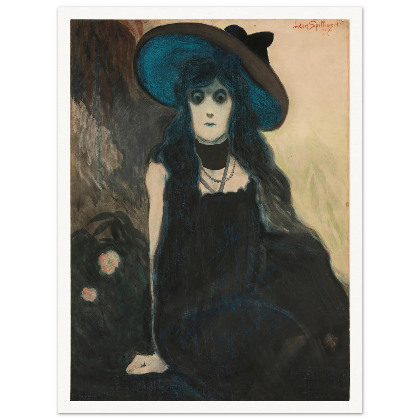 The Absinth Drinker (1907) Art Print | Leon Spilliaert-Quipham Collections