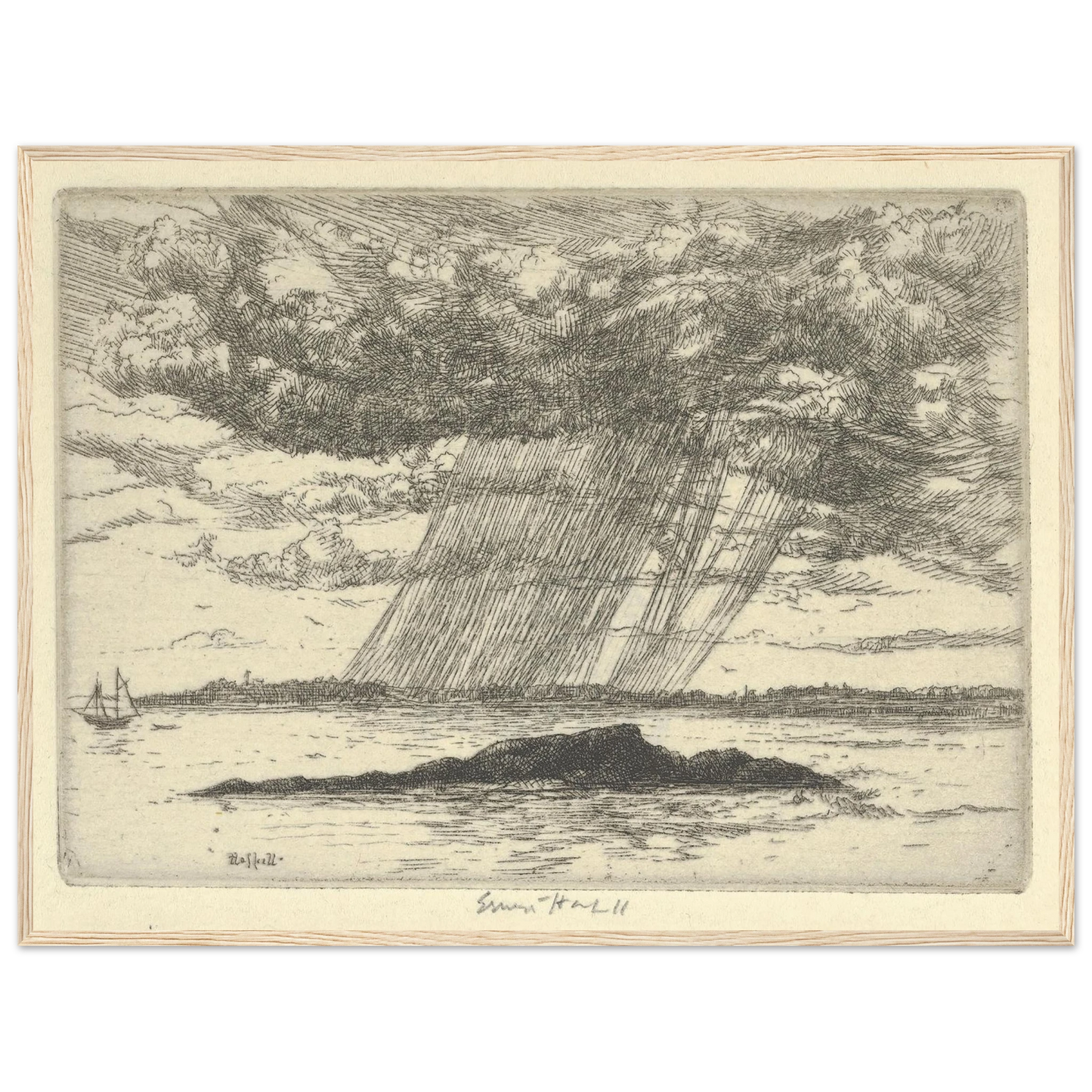 Black Snake Ledge (1912) Art Print | Ernest Haskell-Quipham Collections