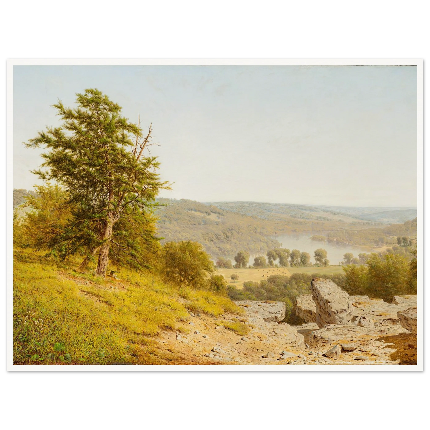 Landscape (1865) Art Print | Alexander Helwig Wyant-Quipham Collections