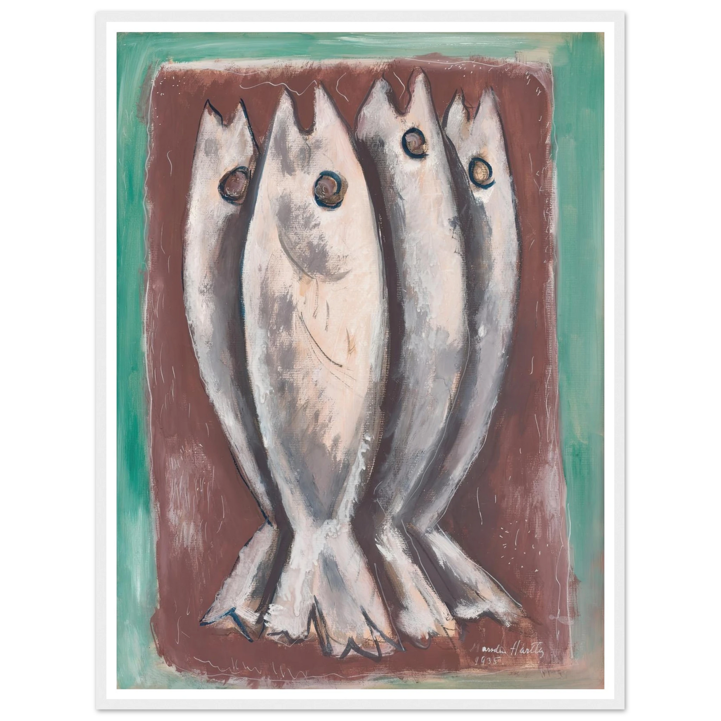 Sea Ghosts (1935) Art Print | Marsden Hartley-Quipham Collections
