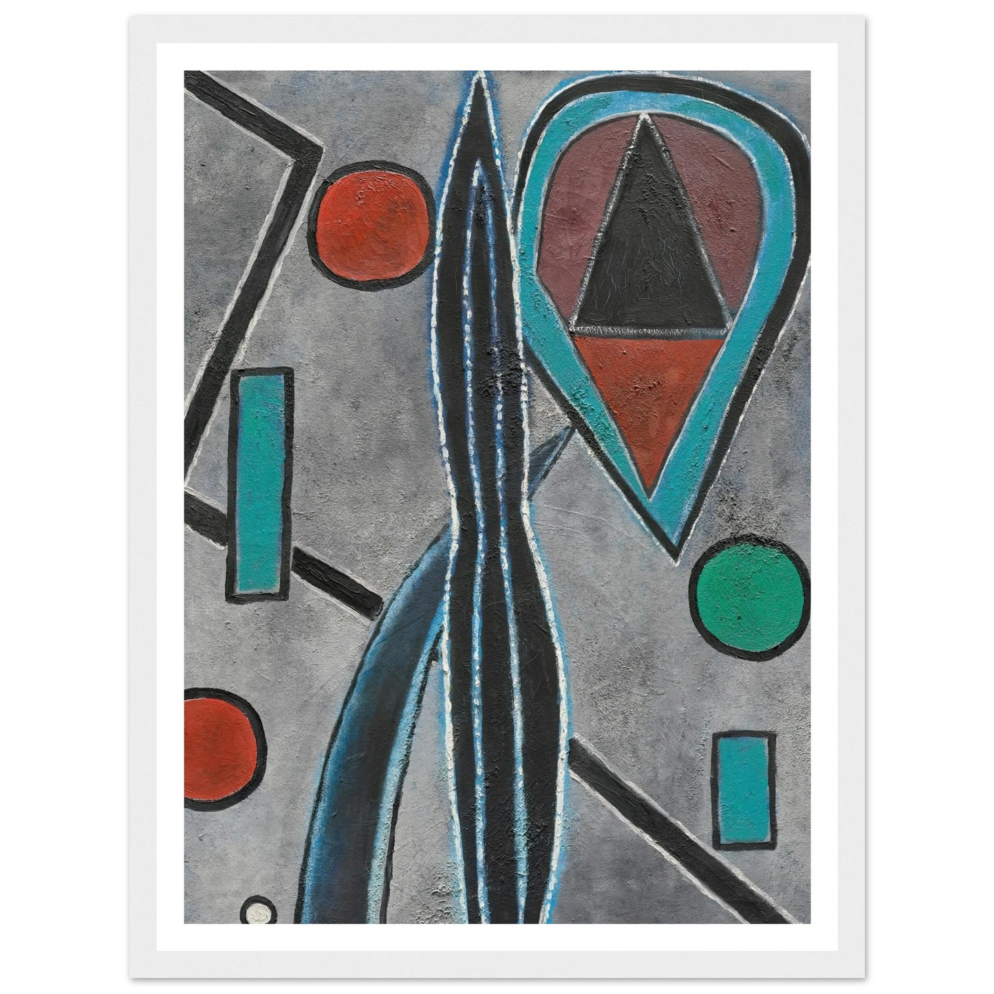 Maintenant et autrefois (1946) Art Print | Francis Picabia-Quipham Collections
