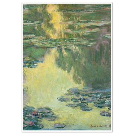 Waterlilies (1907) Art Print | Claude Monet-Quipham Collections
