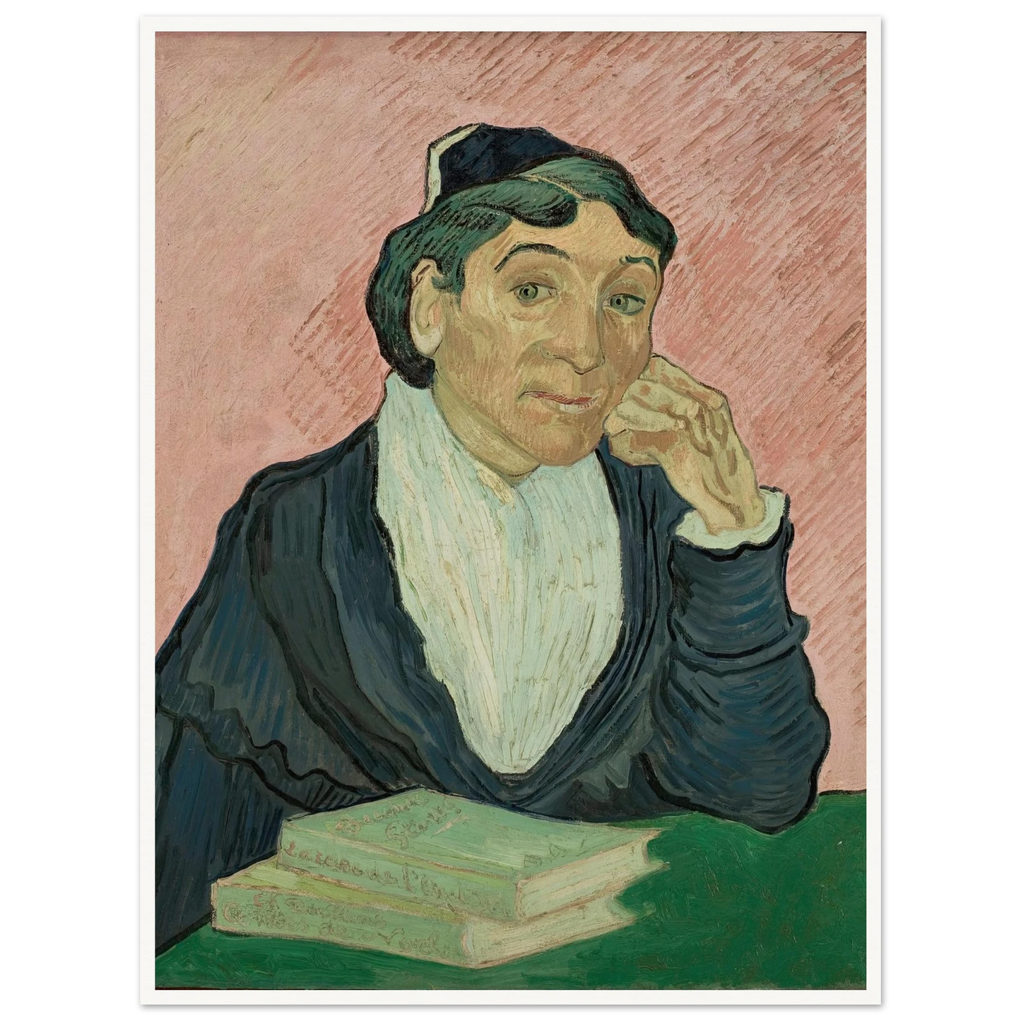 The Woman from Arles (1890) Art Print | Vincent van Gogh-Quipham Collections