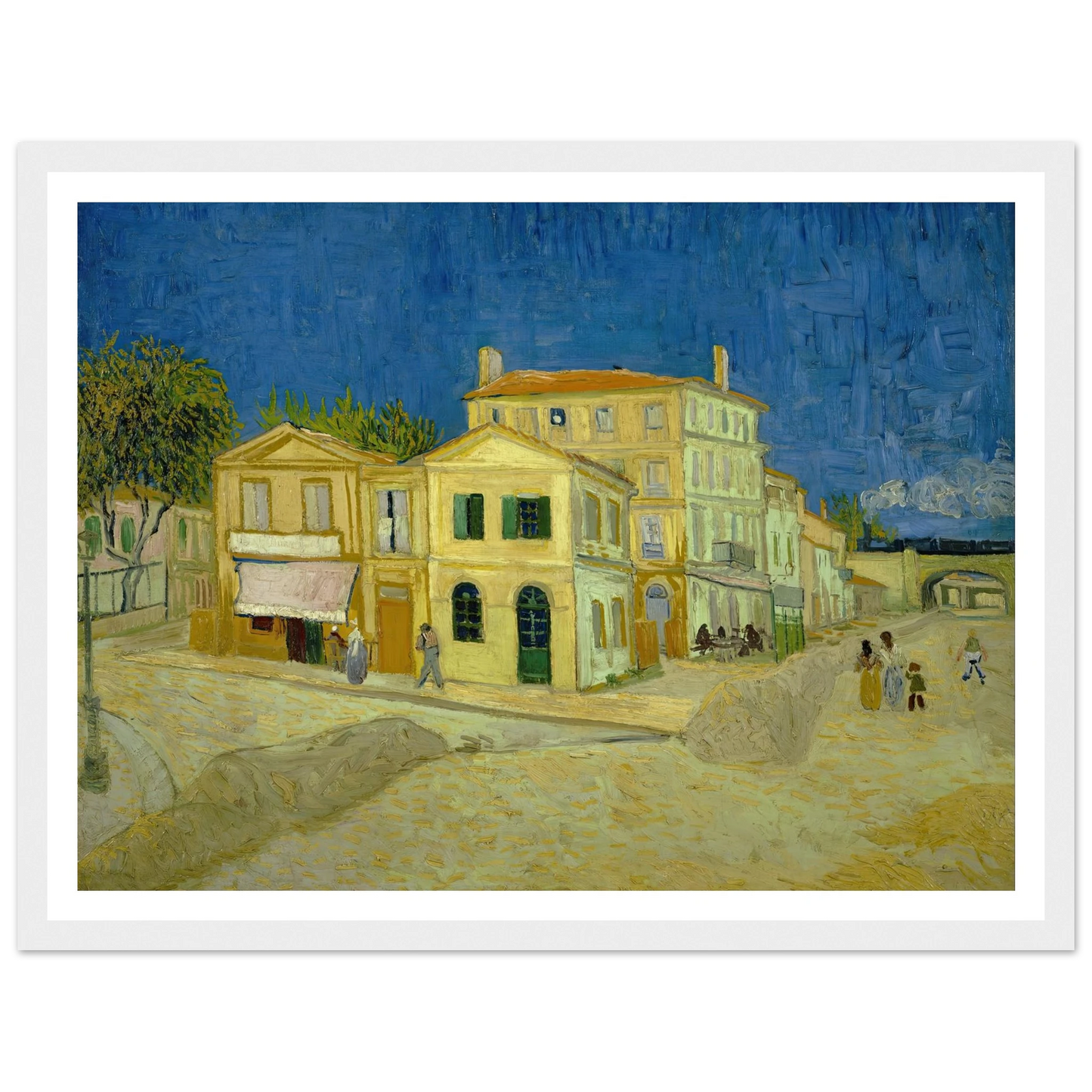 The yellow house (`The street’) Art Print | Vincent van Gogh-Quipham Collections