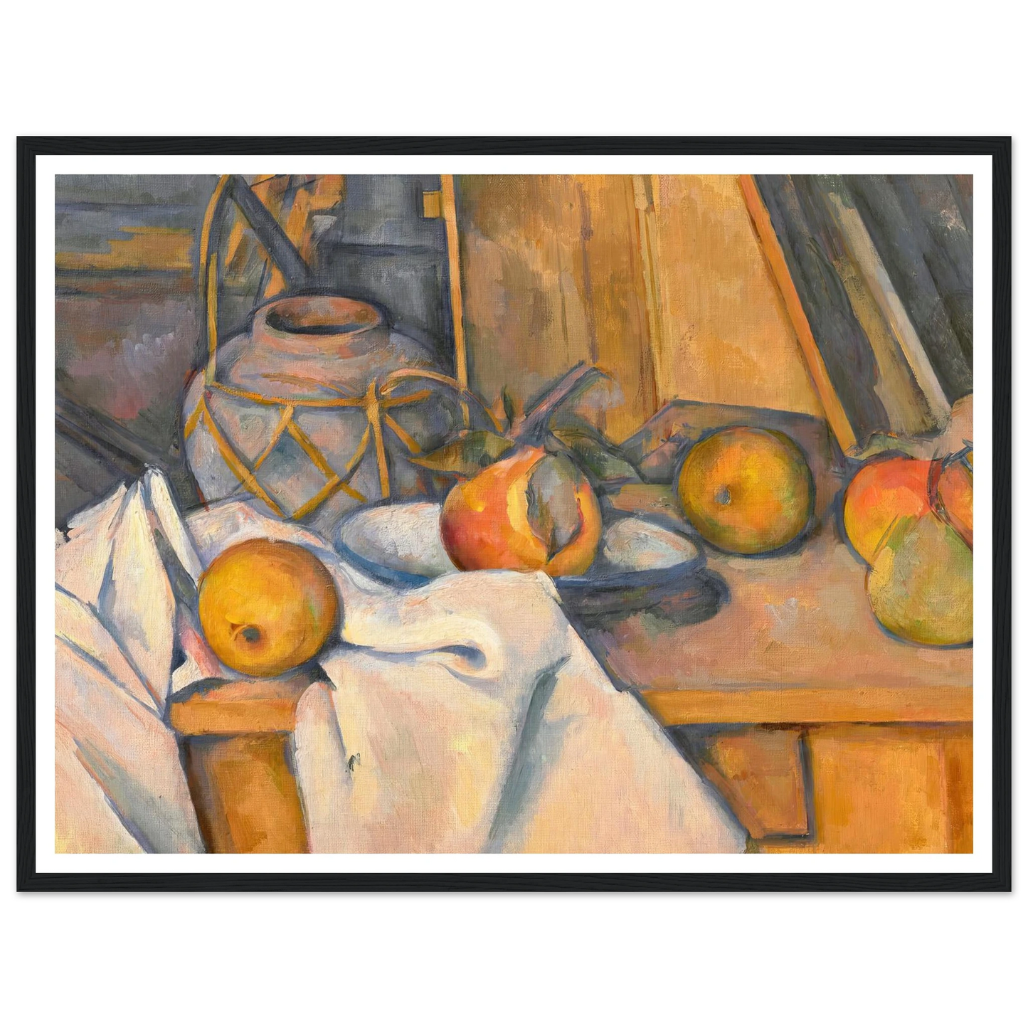 Fruits et pot de gingembre (1890-1893) Art Print | Paul Cezanne-Quipham Collections
