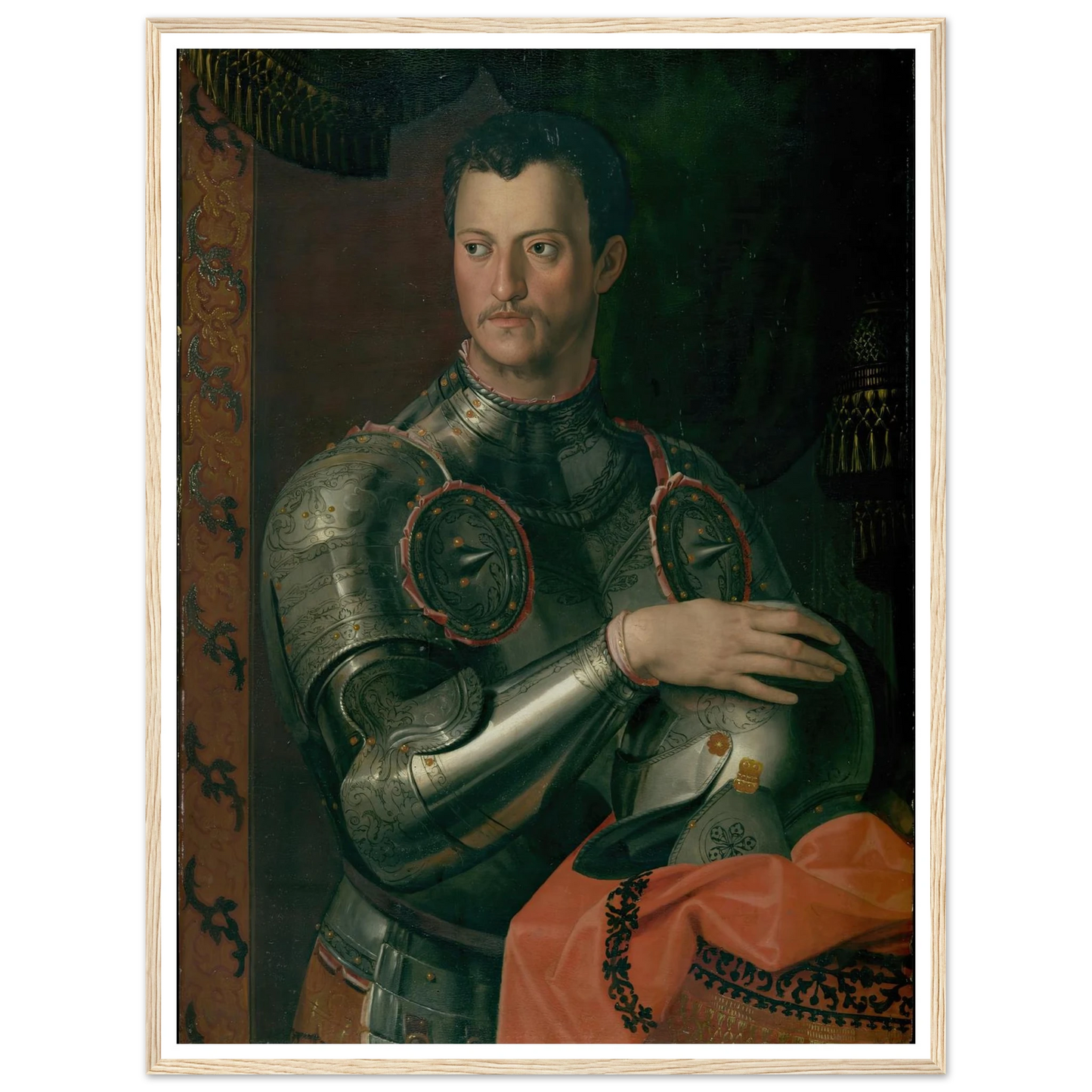 Cosimo I De’ Medici (1519–1574) Art Print | Agnolo Bronzino-Quipham Collections