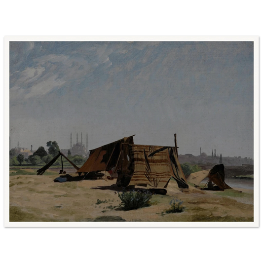An Encampment before Constantinople Art Print | Jean Leon Gerome-Quipham Collections