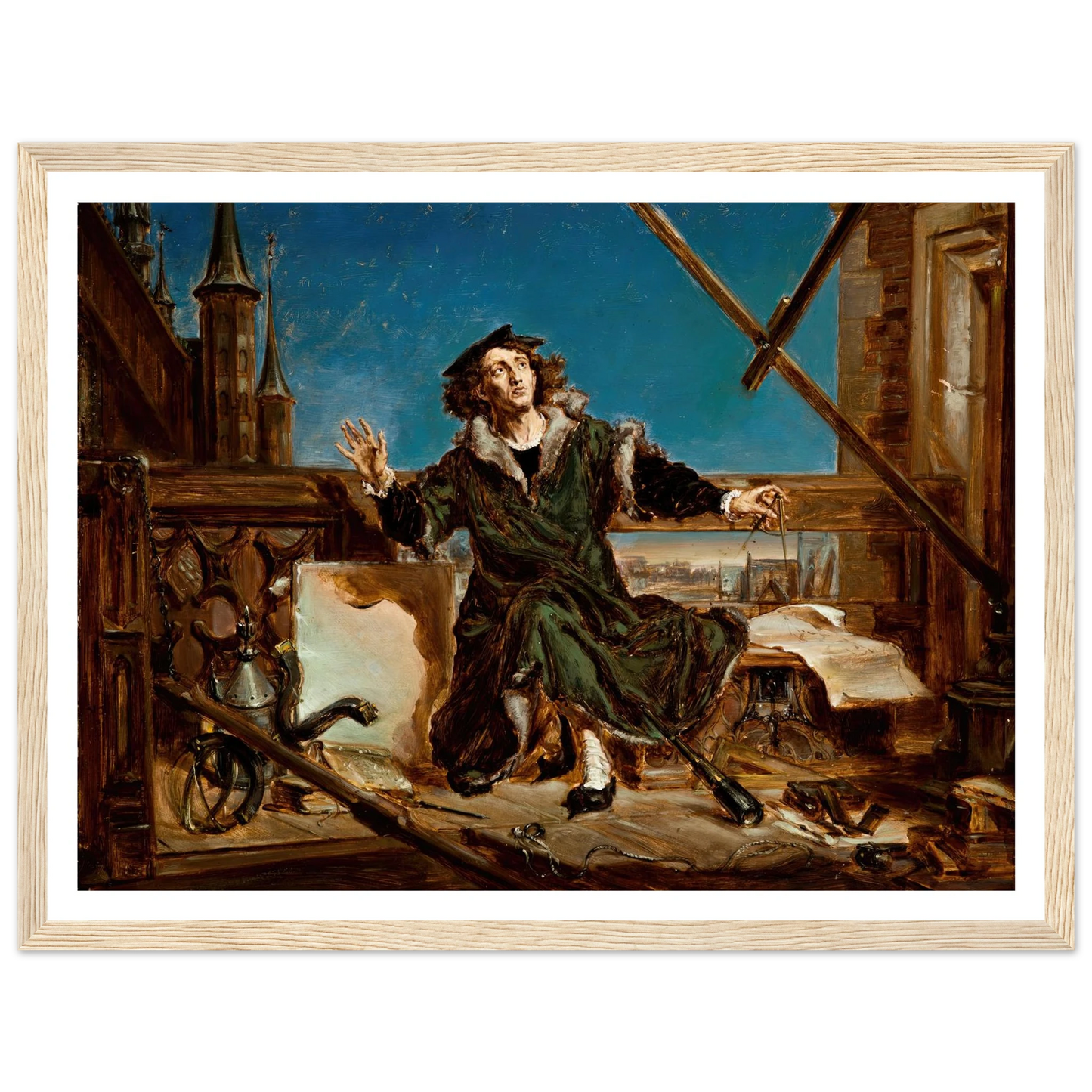 Nicolaus Copernicus (1871) Art Print | Jan Matejko-Quipham Collections
