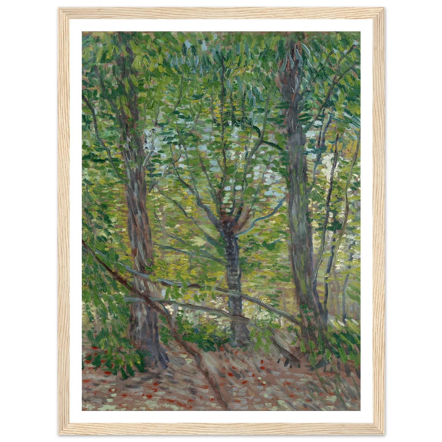 Trees Art Print | Vincent van Gogh-Quipham Collections