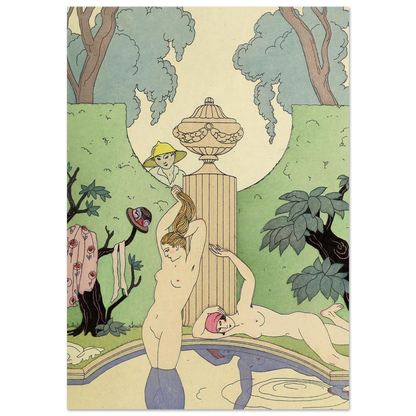 Falbalas et fanfreluches, La Luxure (1925) Art Print | George Barbier-Quipham Collections