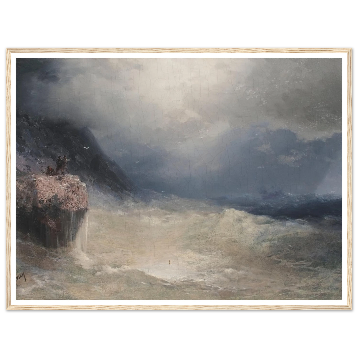 The Survivor Art Print | Ivan Konstantinovich Aivazovsky-Quipham Collections
