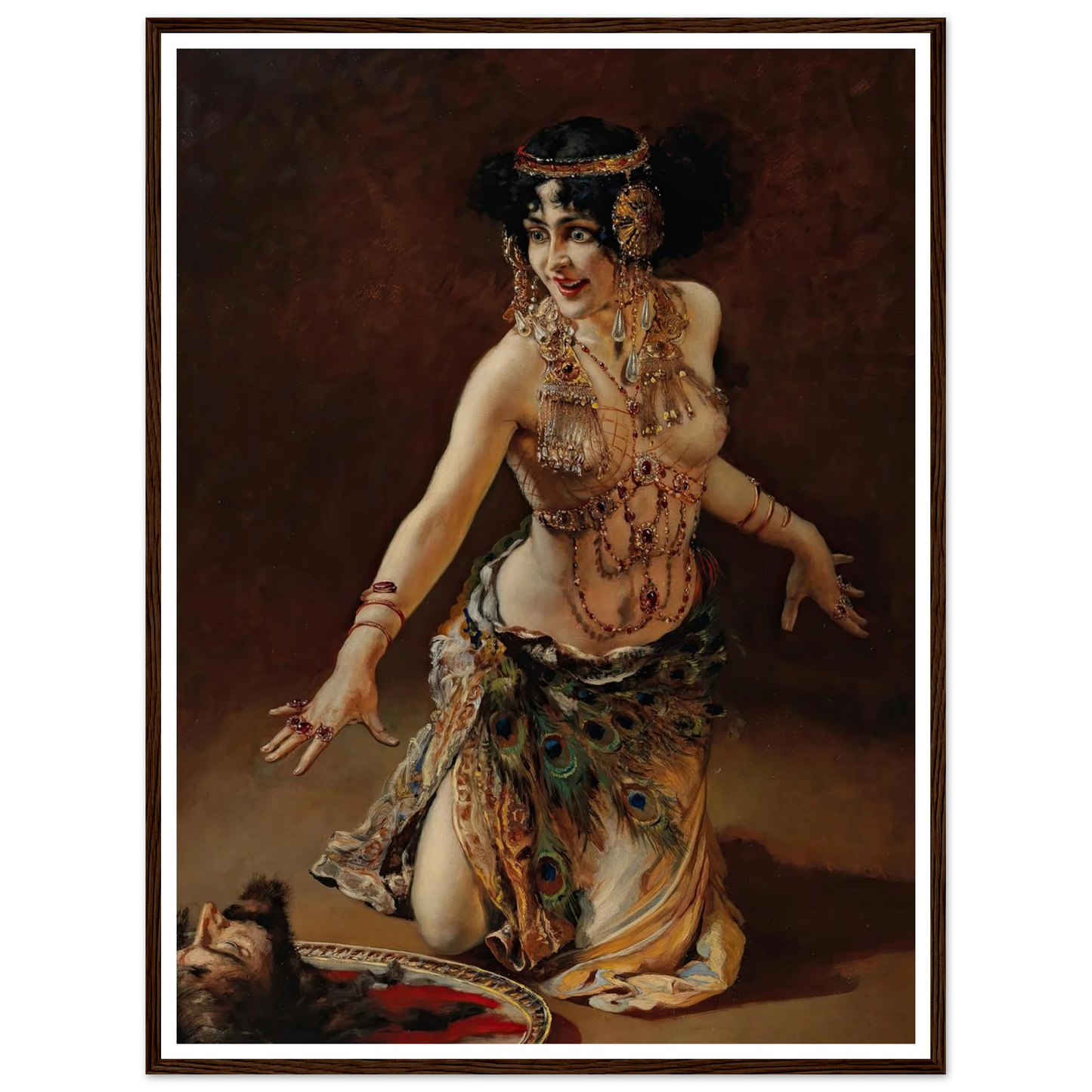 Lili Marberg as Salome (c. 1905) Art Print | Leopold Schmutzler-Quipham Collections