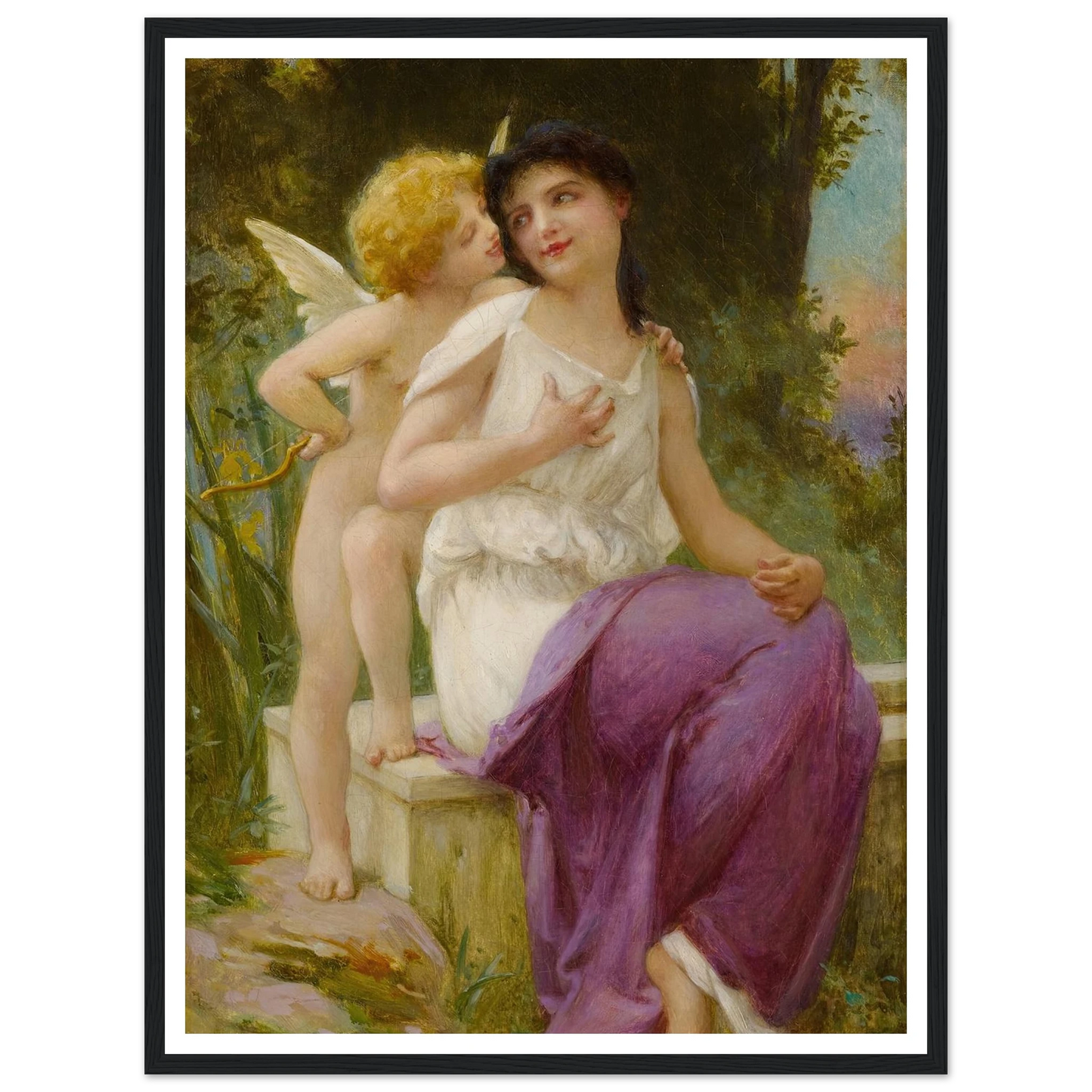 Vénus et l’Amour Art Print | Guillaume Seignac-Quipham Collections