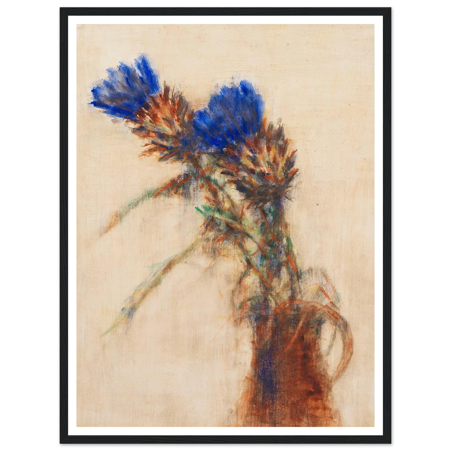 Artischockenblüten (1937) Art Print | Christian Rohlfs-Quipham Collections