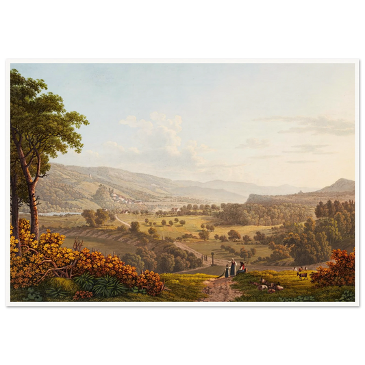Environs de Münchenstein Art Print | Peter Birmann-Quipham Collections