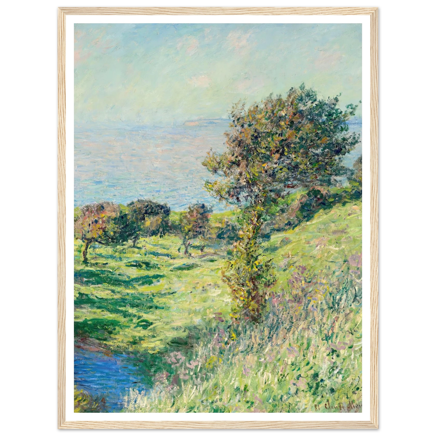 Coup de vent (1881) Art Print | Claude Monet-Quipham Collections