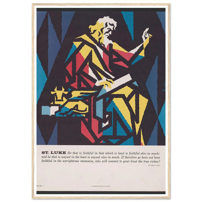St. Luke (1962) Art Print | Joseph Binder-Quipham Collections