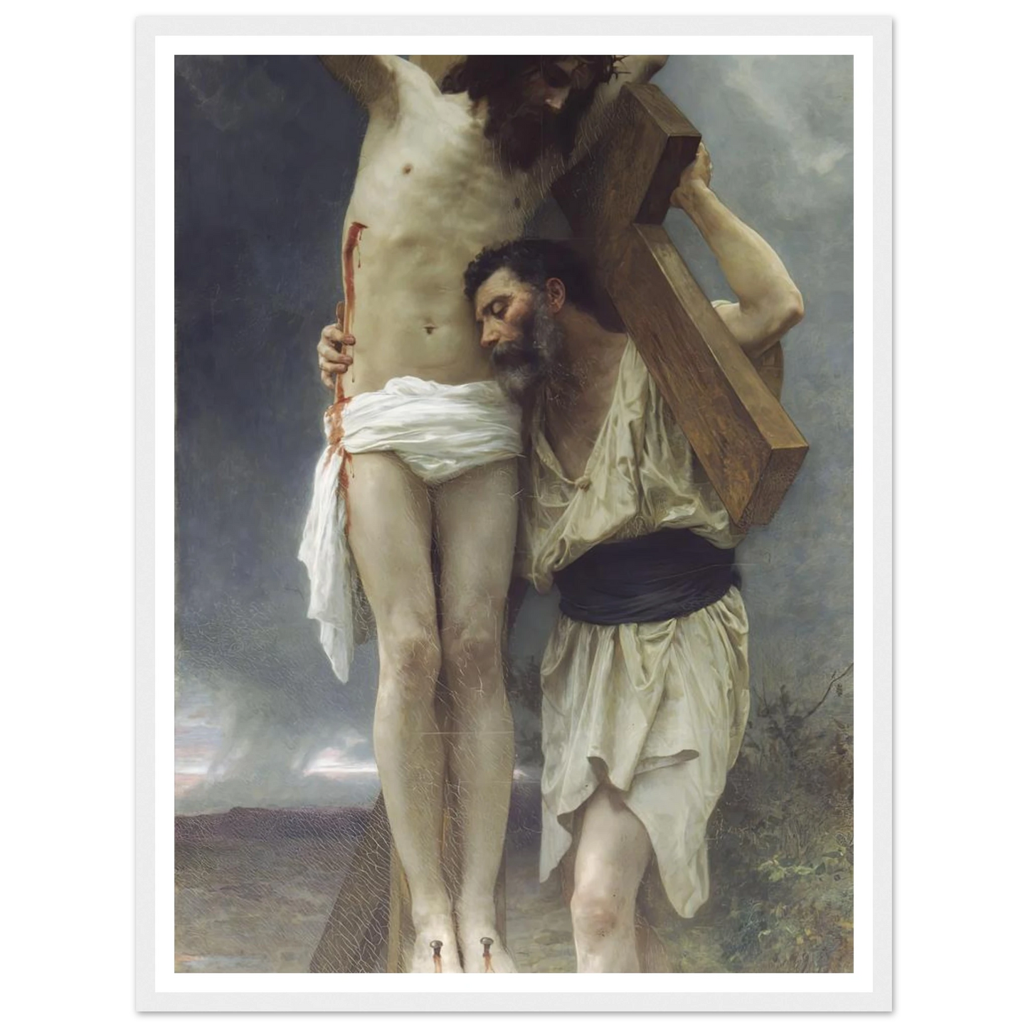 Compassion (1897) Art Print | William Bouguereau-Quipham Collections