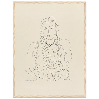 Sitzende Frau (1936) Art Print | Henri Matisse-Quipham Collections