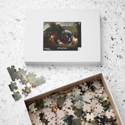Carrying the Cross Puzzle | Charles Le Brun - - 252 pcs (Horizontal) - 