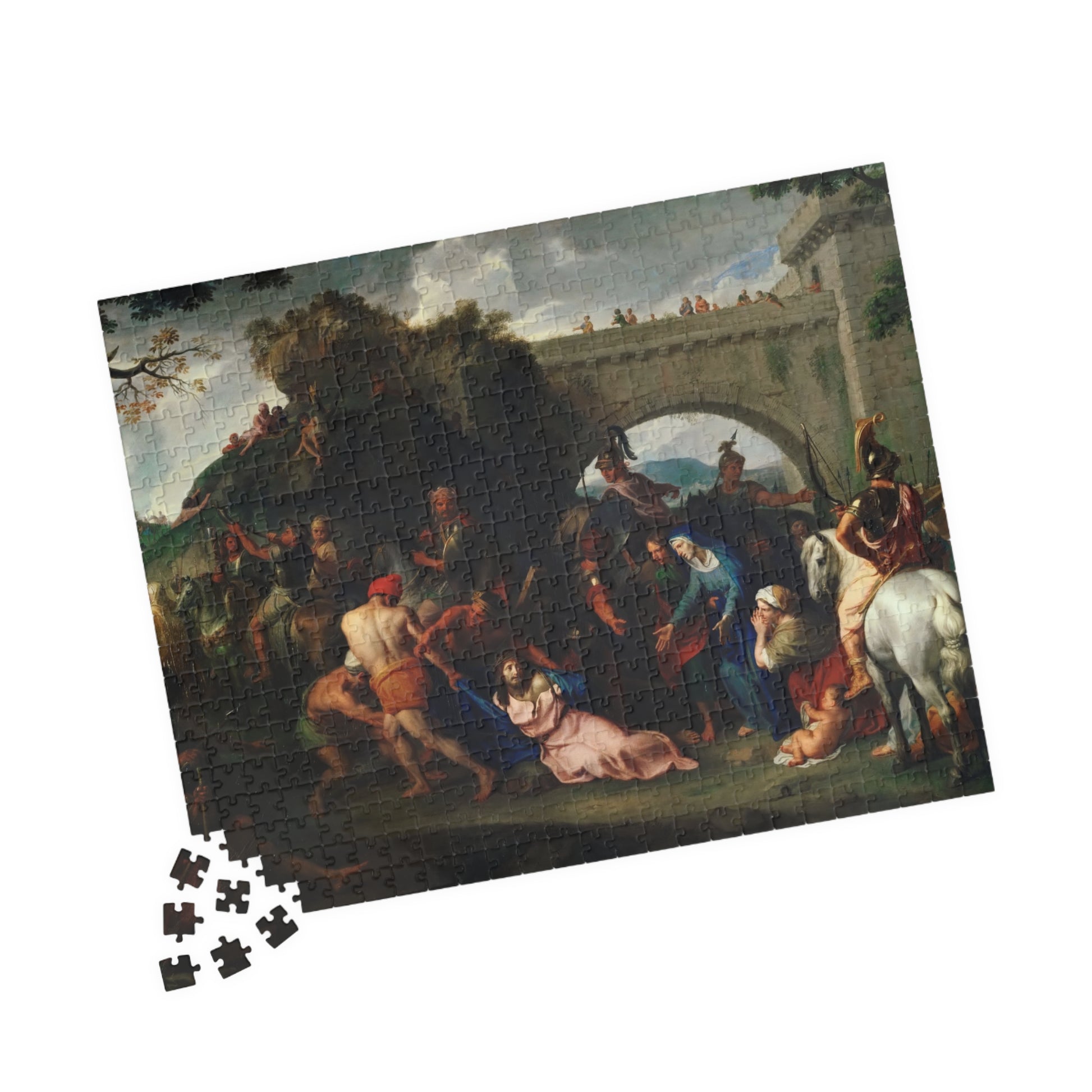 Carrying the Cross Puzzle | Charles Le Brun - - 252 pcs (Horizontal) - 