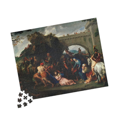 Carrying the Cross Puzzle | Charles Le Brun - - 252 pcs (Horizontal) - 