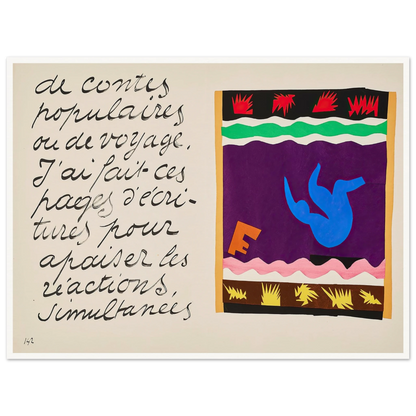The toboggan (1947) Art Print | Henri Matisse-Quipham Collections