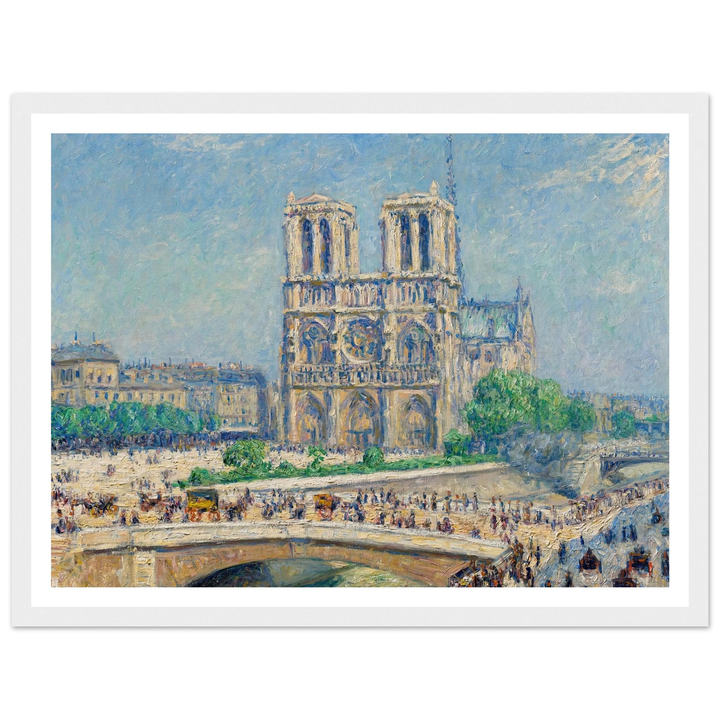 Notre-Dame, effet de soleil (1906) Art Print | Francis Picabia-Quipham Collections