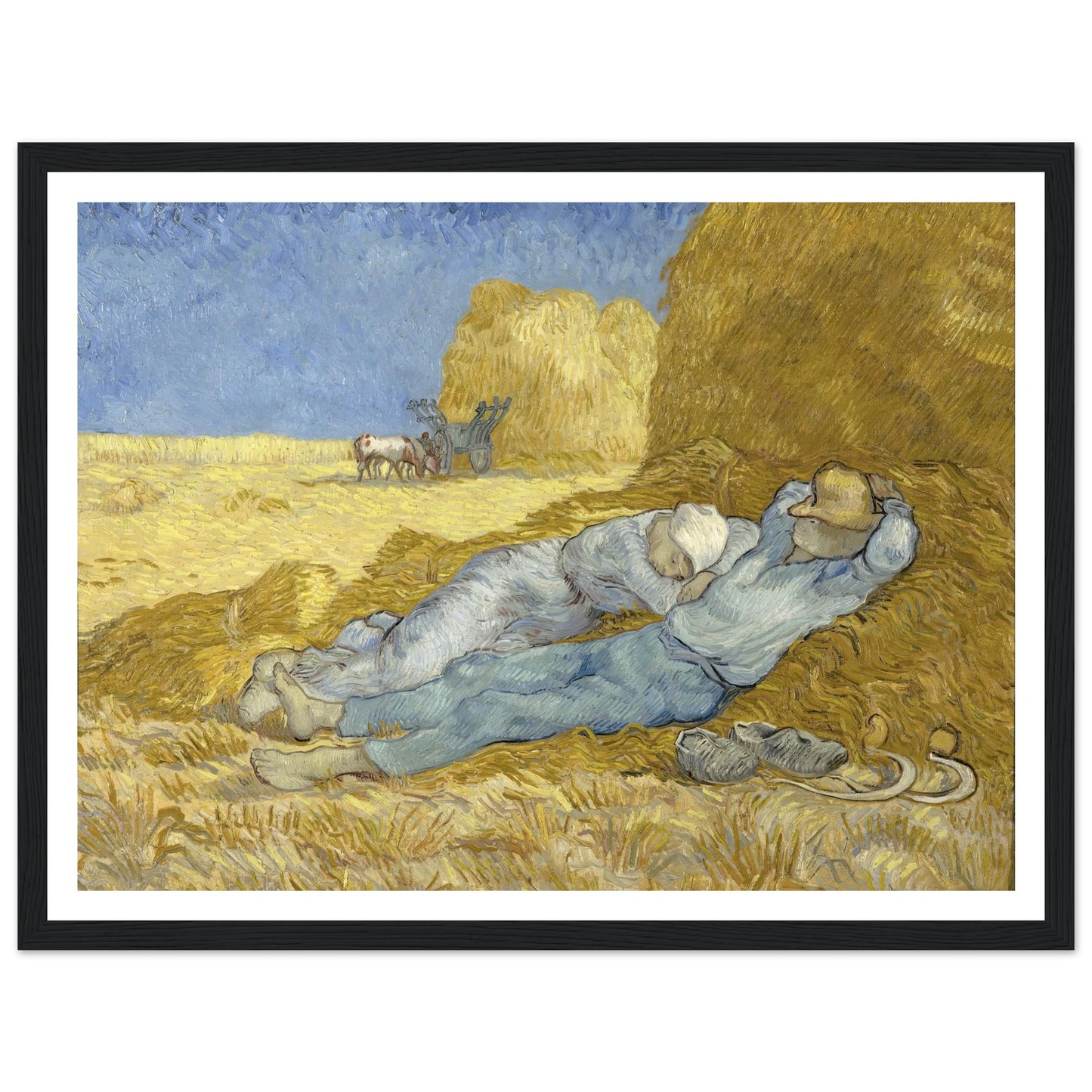 The Siesta (After Millet) Art Print | Vincent van Gogh-Quipham Collections
