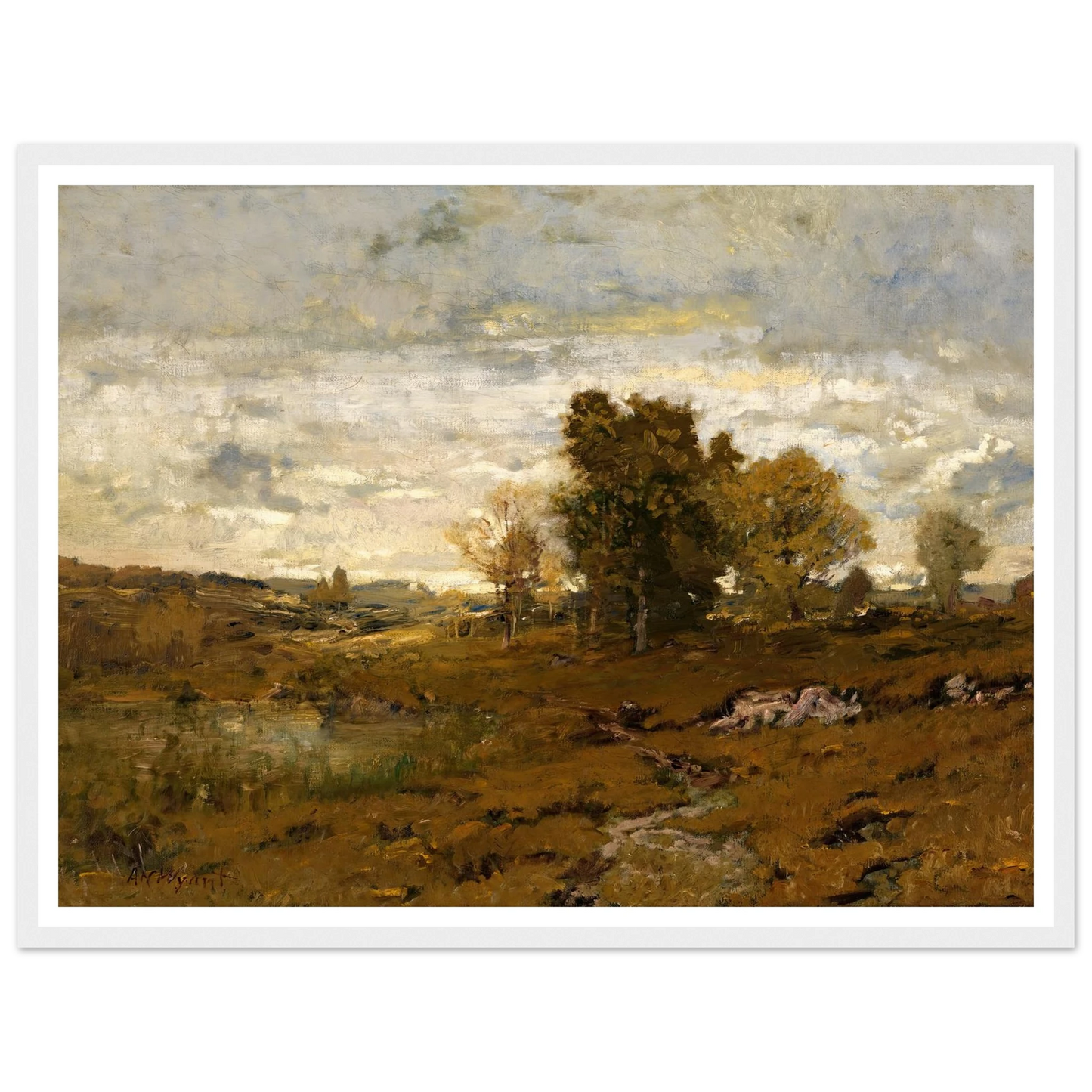 Autumn At Arkville Art Print | Alexander Helwig Wyant-Quipham Collections