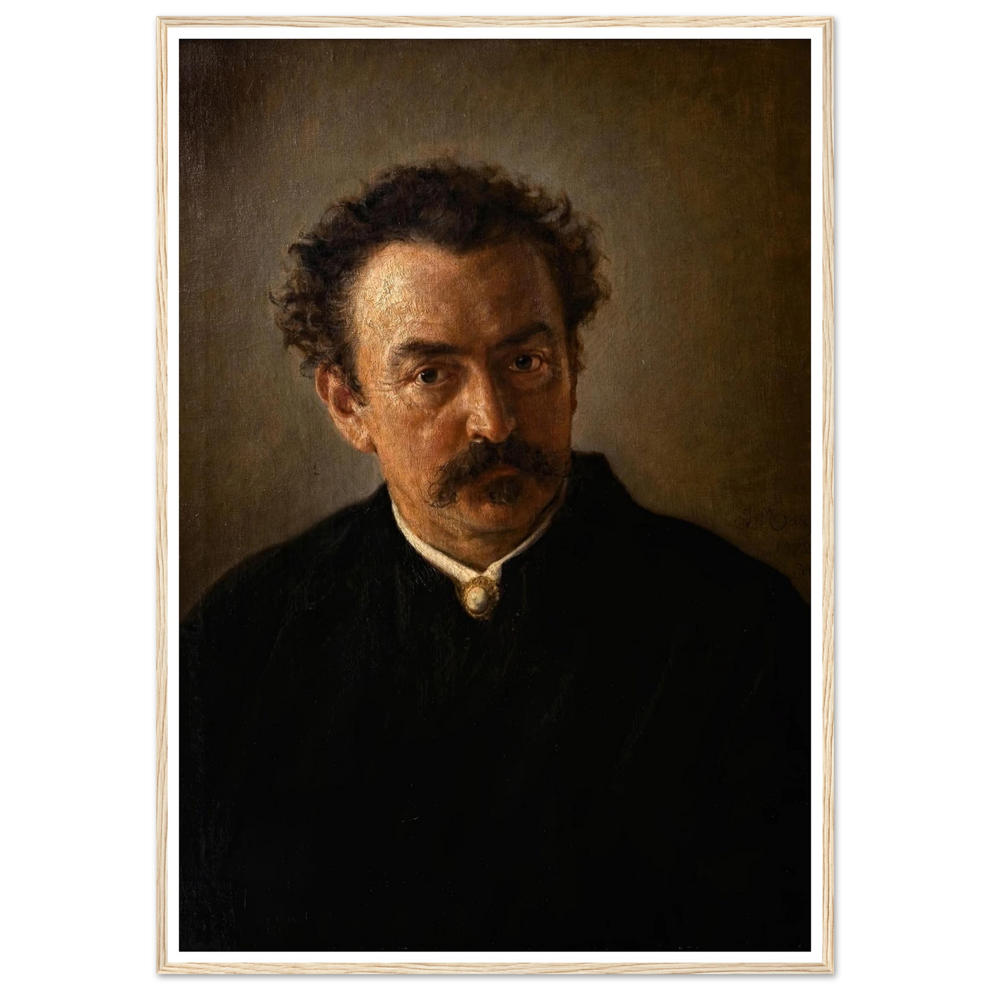 Portrait of Henryk Anastazy Groppler (1872) Art Print | Jan Matejko-Quipham Collections
