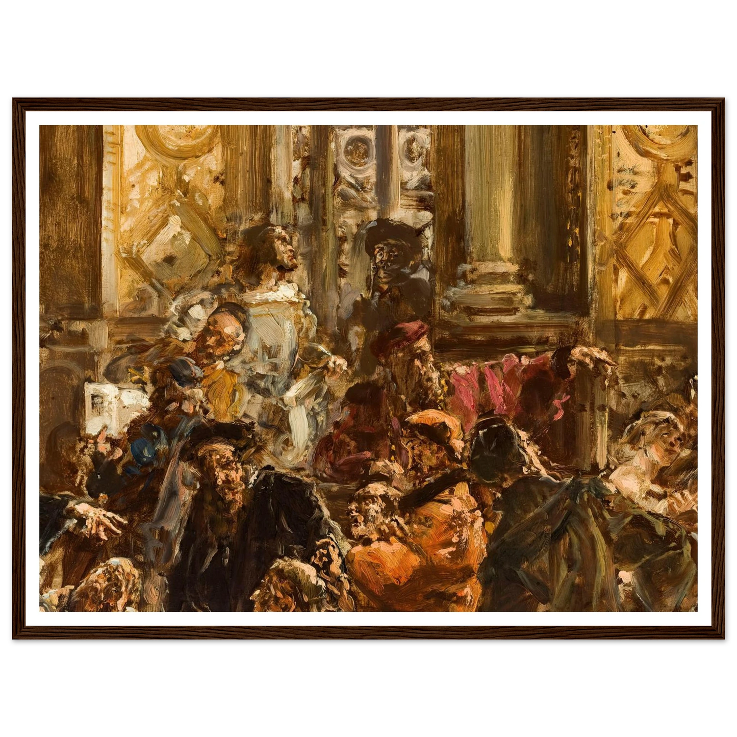 The Golden Age in Literature in the 16th c., from the series “History of Civilization in Poland” (1888) Art Print | Jan Matejko-Quipham Collections