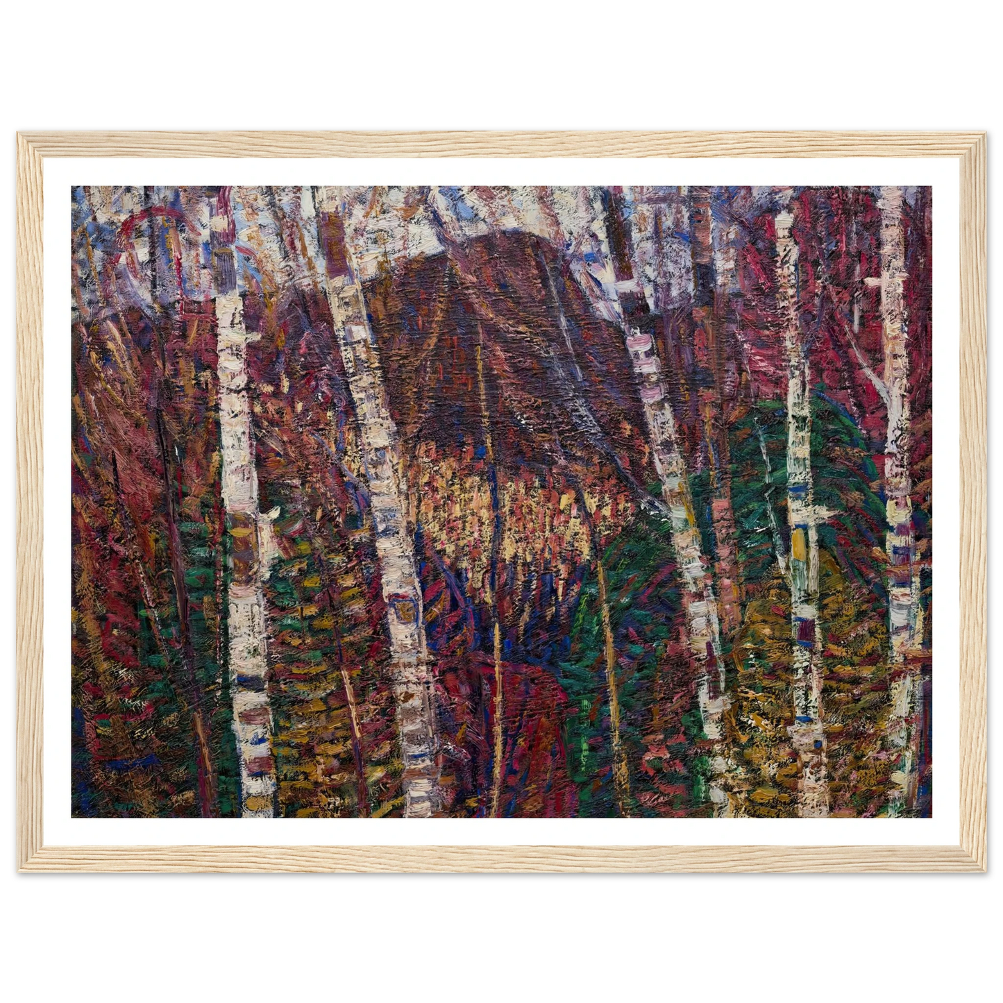 White Birches (c.1908) Art Print | Marsden Hartley-Quipham Collections