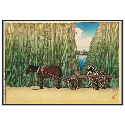 Komagata kashi (River bank, Komagata) (1919) Art Print | Kawase Hasui-Quipham Collections