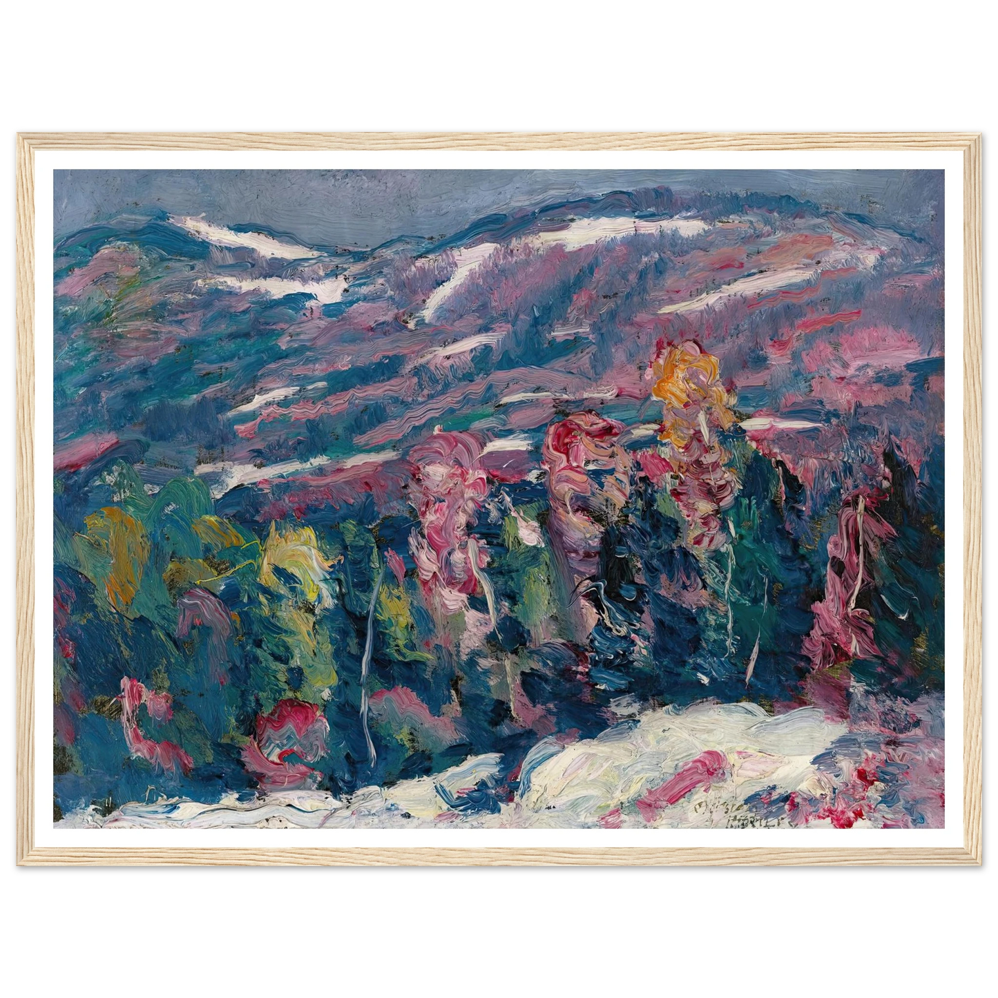 Song Of Winter Art Print | Marsden Hartley-Quipham Collections