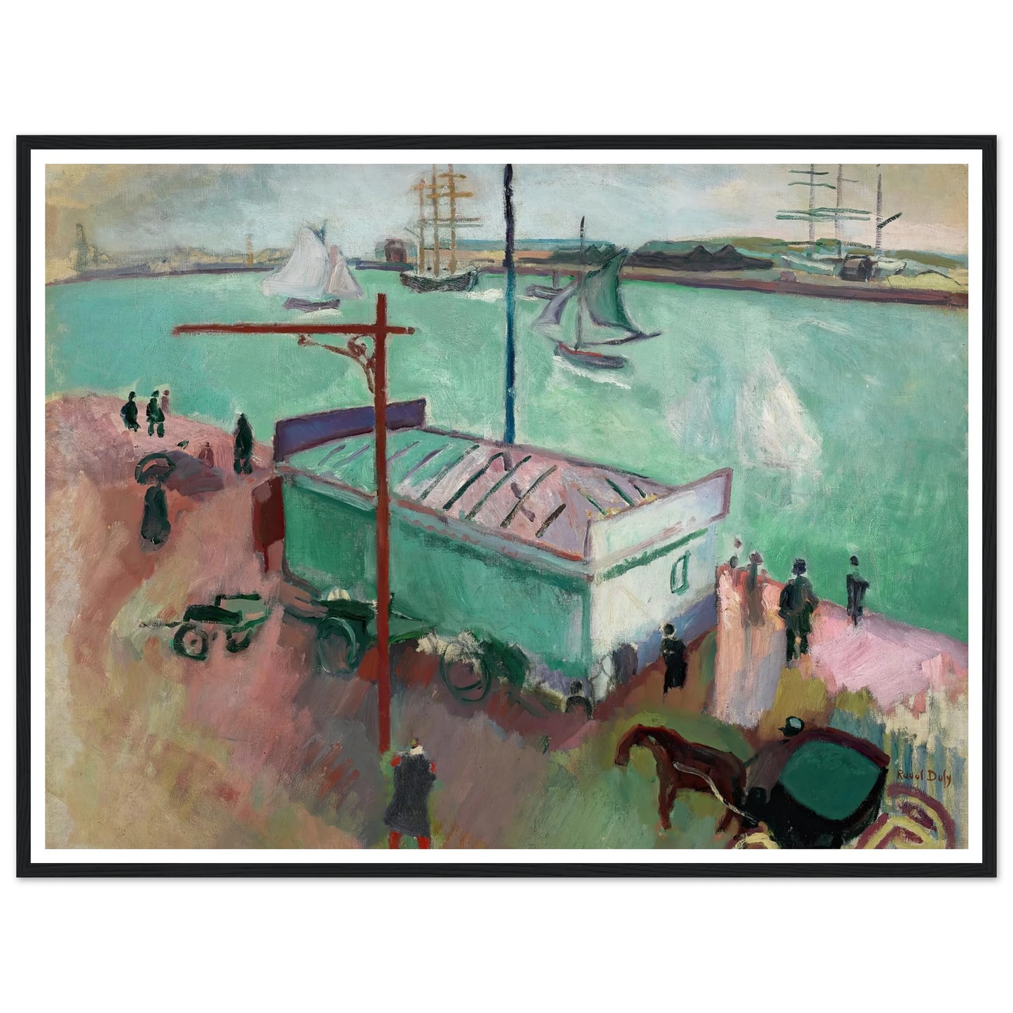 Le Port du Havre (1906) Art Print | Raoul Dufy-Quipham Collections