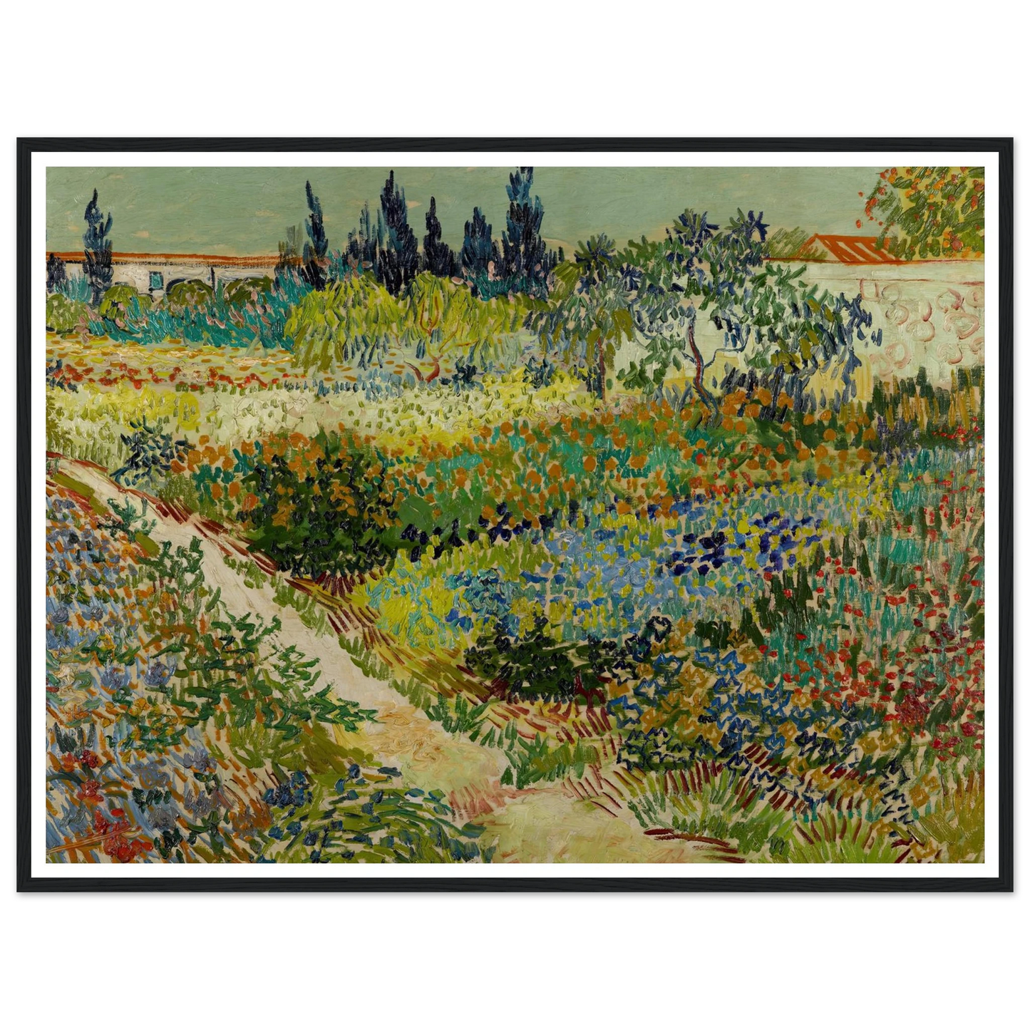 Garden at Arles Art Print | Vincent van Gogh-Quipham Collections