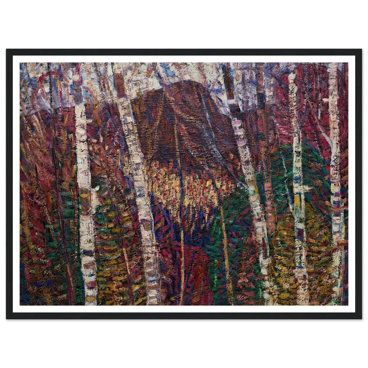 White Birches (c.1908) Art Print | Marsden Hartley-Quipham Collections