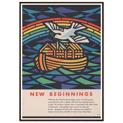 New beginnings (1955) Art Print | Joseph Binder-Quipham Collections