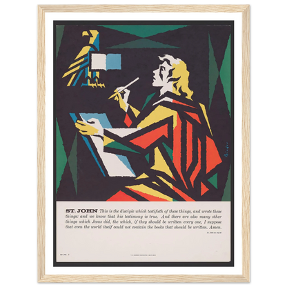 St. John (1962) Art Print | Joseph Binder-Quipham Collections