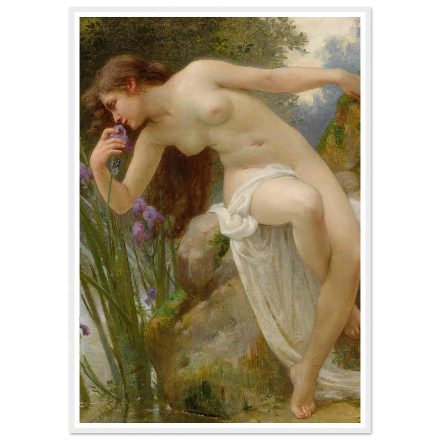 The Fragrant Iris Art Print | Guillaume Seignac-Quipham Collections