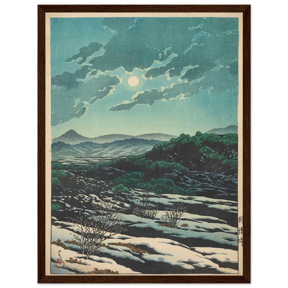Karikachi toge (Karikachi Mountain Pass) (1927) Art Print | Kawase Hasui-Quipham Collections