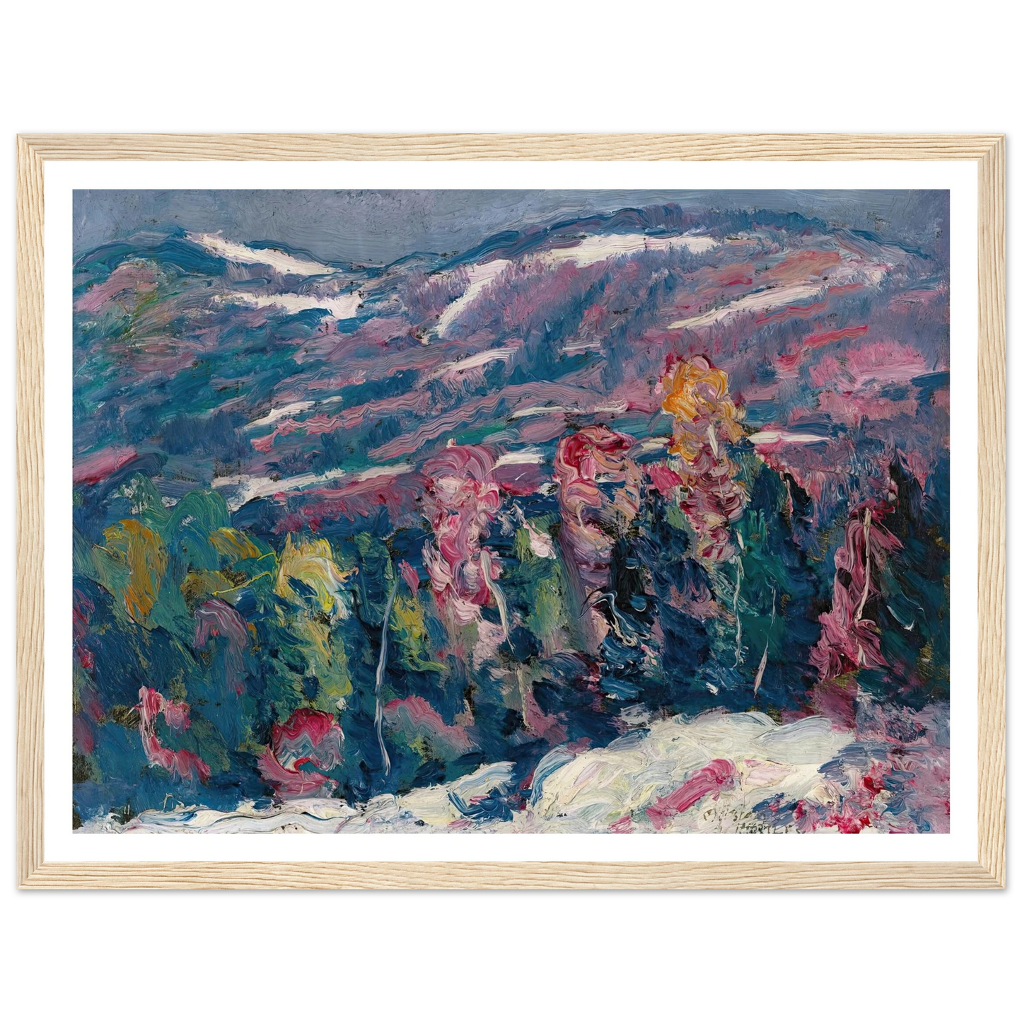 Song Of Winter Art Print | Marsden Hartley-Quipham Collections