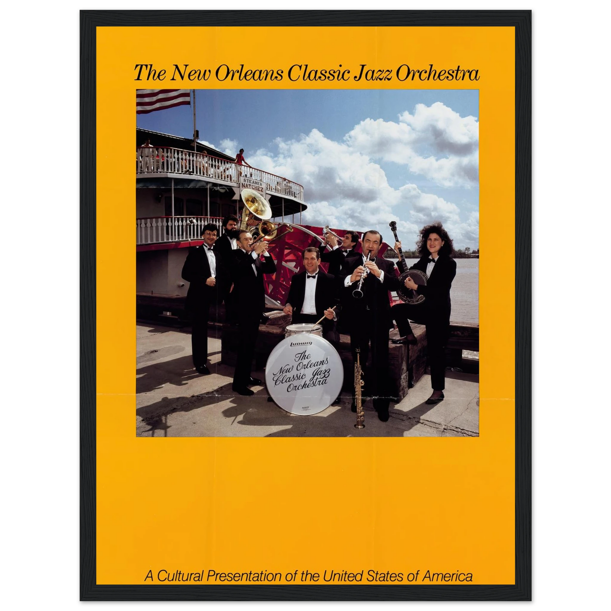 The New Orleans Classic Jazz Orchestra Art Print | US Information Agency-Quipham Collections