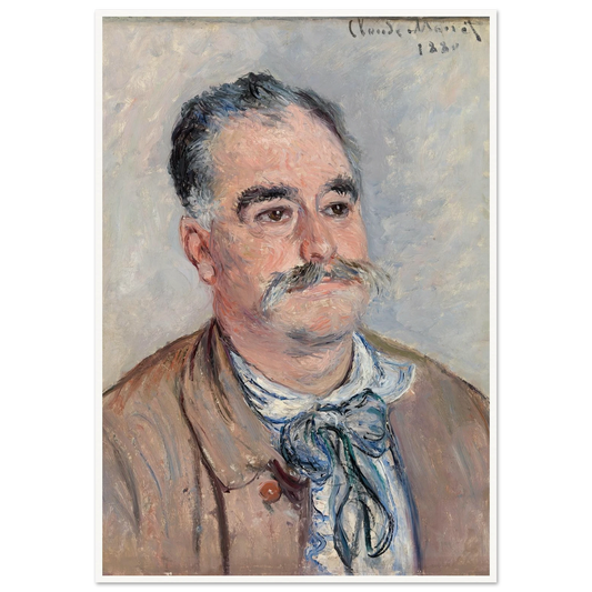 Monsieur Coqueret (Father) (1880) Art Print | Claude Monet-Quipham Collections