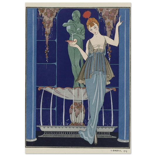 Evening Attire (1914) Art Print | George Barbier-Quipham Collections