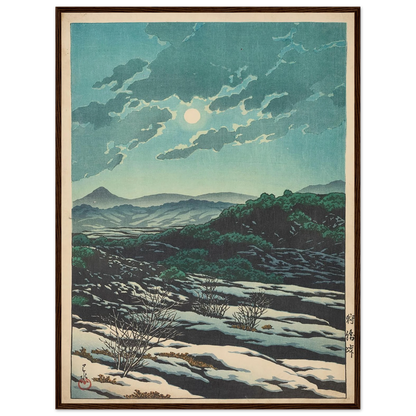 Karikachi toge (Karikachi Mountain Pass) (1927) Art Print | Kawase Hasui-Quipham Collections